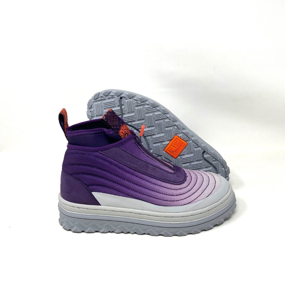 💖MEGA SALE💖Converse Pro Leather X2 Trek White Purple High Women Suede 171842C - Picture 5 of 10